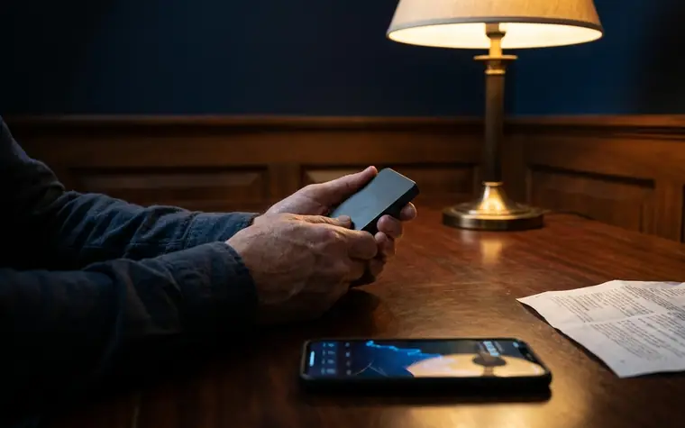 Vérification de transactions en crypto-actifs sur un téléphone